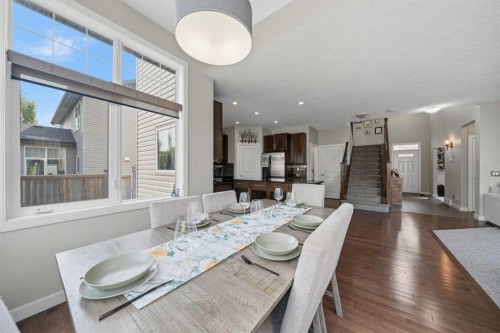 4 Drake Landing Gate, Okotoks, AB - Indoor Photo Showing Dining Room