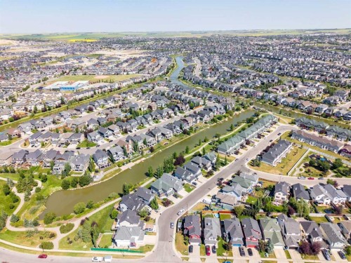 222 Bayside Point Sw, Airdrie, AB - Outdoor With View