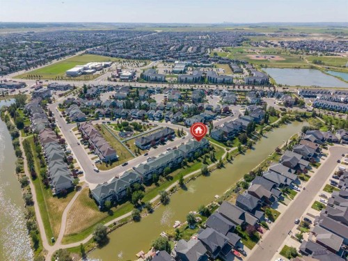 222 Bayside Point Sw, Airdrie, AB - Outdoor With View