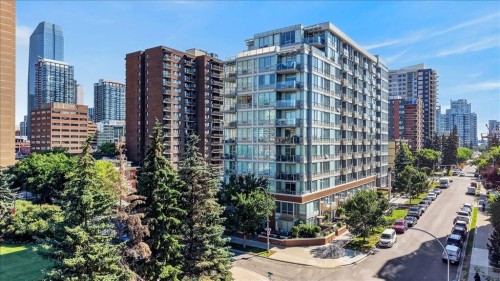 414-626 14 Avenue Sw, Calgary, AB - Outdoor With Balcony With Facade