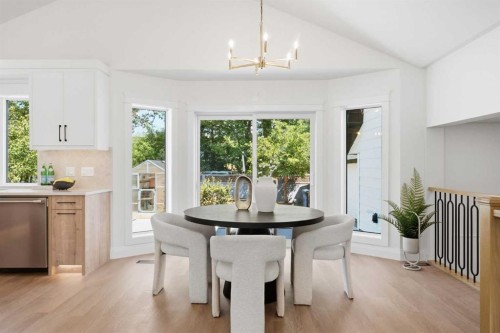 3375 Breton Close Nw, Calgary, AB - Indoor Photo Showing Dining Room