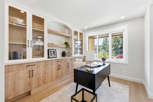 3375 Breton Close Nw, Calgary, AB - Indoor Photo Showing Office