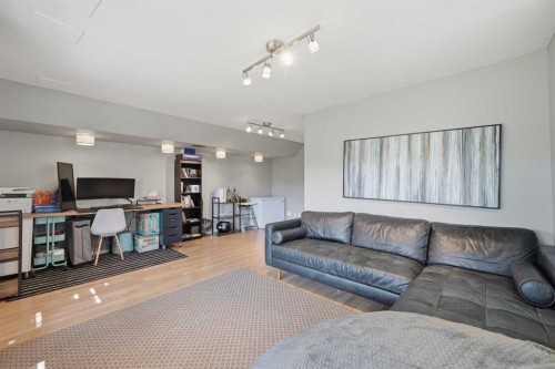119 Bridlewood Common Sw, Calgary, AB - Indoor Photo Showing Living Room
