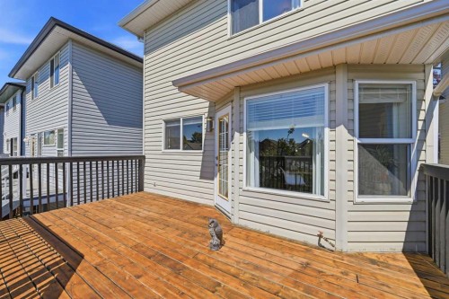 119 Bridlewood Common Sw, Calgary, AB - Outdoor With Deck Patio Veranda With Exterior