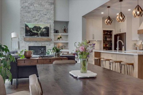 29 Longmire Close, Red Deer, AB - Indoor With Fireplace