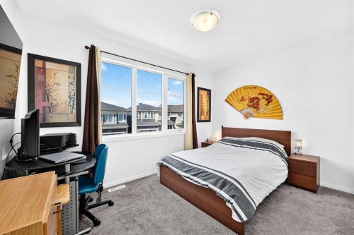188 Carrington Crescent Nw, Calgary, AB - Indoor Photo Showing Bedroom