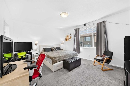 188 Carrington Crescent Nw, Calgary, AB - Indoor Photo Showing Bedroom