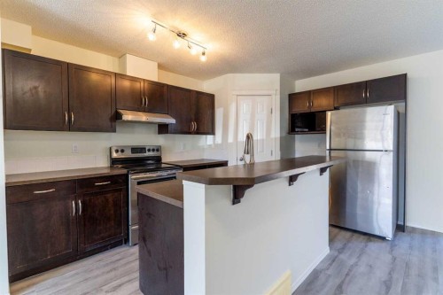 157 Country Village Manor Ne, Calgary, AB - Indoor Photo Showing Kitchen With Stainless Steel Kitchen