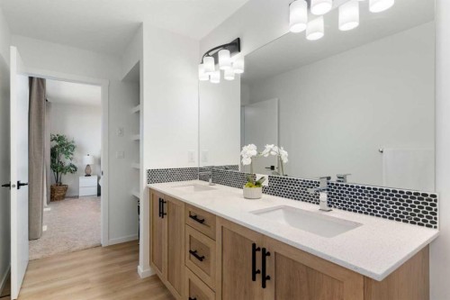18 Southwinds Link Sw, Airdrie, AB - Indoor Photo Showing Bathroom