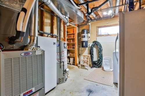 425 Cottonwood Drive, Vulcan, AB - Indoor Photo Showing Basement