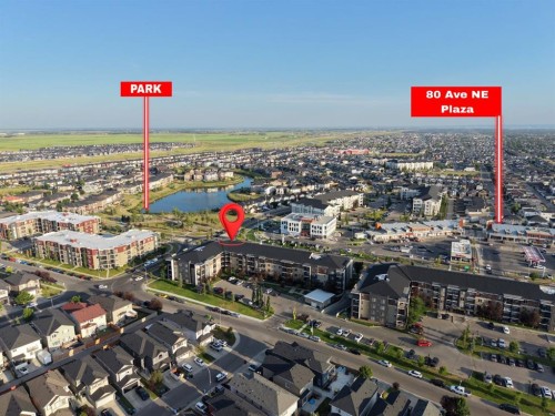 413-7210 80 Avenue Ne, Calgary, AB - Outdoor With View