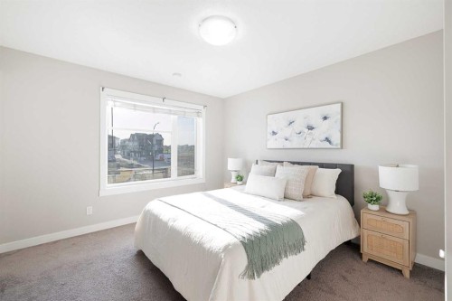 14902 1 Street Ne, Calgary, AB - Indoor Photo Showing Bedroom