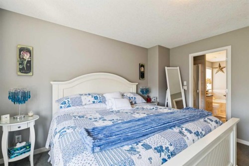 768 New Brighton Drive Se, Calgary, AB - Indoor Photo Showing Bedroom