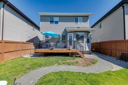 768 New Brighton Drive Se, Calgary, AB - Outdoor With Deck Patio Veranda