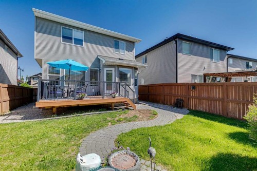 768 New Brighton Drive Se, Calgary, AB - Outdoor With Deck Patio Veranda