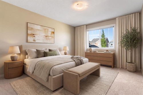 638 River Heights Crescent, Cochrane, AB - Indoor Photo Showing Bedroom
