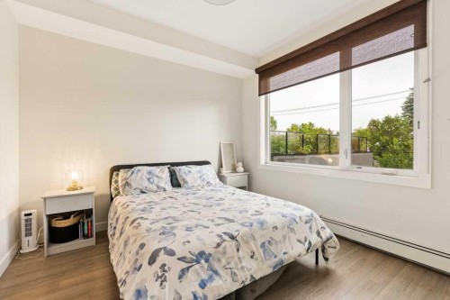 203-1526 9 Avenue Se, Calgary, AB - Indoor Photo Showing Bedroom