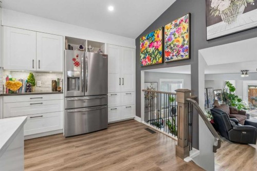 123 Riverbrook Road Se, Calgary, AB - Indoor Photo Showing Kitchen With Upgraded Kitchen