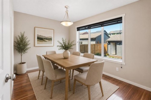 175 Panamount Way Nw, Calgary, AB - Indoor Photo Showing Dining Room