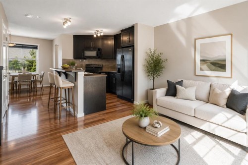 175 Panamount Way Nw, Calgary, AB - Indoor Photo Showing Living Room