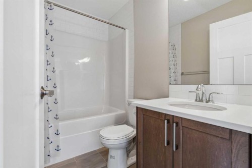 229 Fireside Drive, Cochrane, AB - Indoor Photo Showing Bathroom