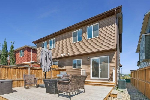 229 Fireside Drive, Cochrane, AB - Outdoor With Deck Patio Veranda With Exterior