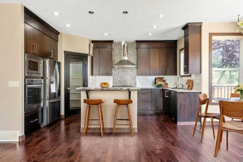 183 Cranford Green Se, Calgary, AB - Indoor Photo Showing Kitchen With Upgraded Kitchen