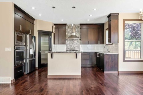 183 Cranford Green Se, Calgary, AB - Indoor Photo Showing Kitchen With Upgraded Kitchen