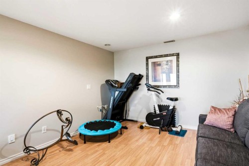 34055 Range Road 24, Rural Mountain View County, AB - Indoor Photo Showing Gym Room