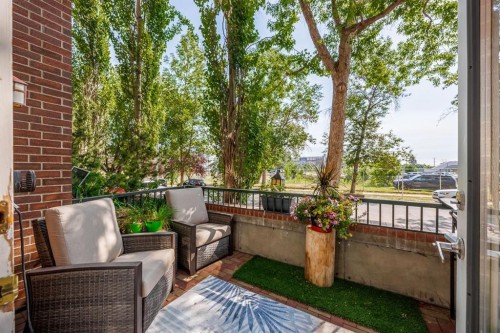 106-59 22 Avenue Sw, Calgary, AB - Outdoor With Deck Patio Veranda With Exterior