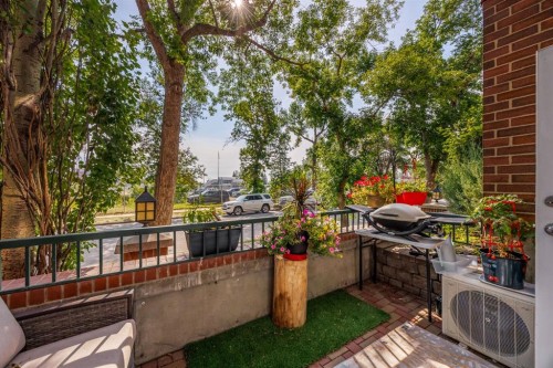 106-59 22 Avenue Sw, Calgary, AB - Outdoor With Deck Patio Veranda