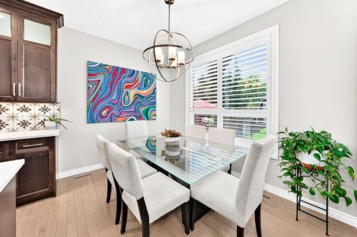 152 Royal Oak Terrace Nw, Calgary, AB - Indoor Photo Showing Dining Room