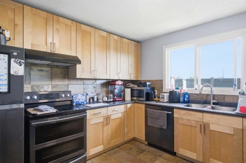 196 Gordon Drive Sw, Calgary, AB - Indoor Photo Showing Kitchen With Double Sink