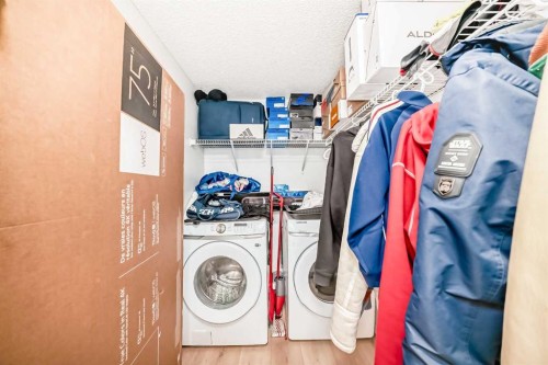 4414-550 Belmont Street Sw, Calgary, AB - Indoor Photo Showing Laundry Room
