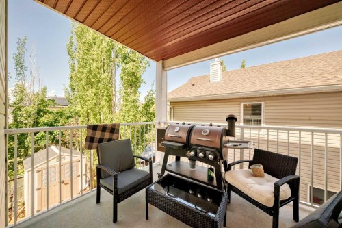 382 Cove Road, Chestermere, AB - Outdoor With Deck Patio Veranda With Exterior