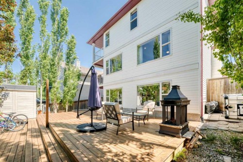 382 Cove Road, Chestermere, AB - Outdoor With Deck Patio Veranda With Exterior