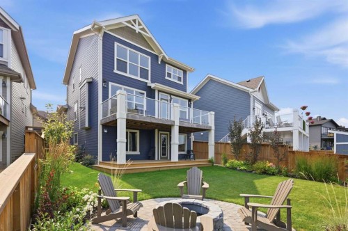 190 Riviera View, Cochrane, AB - Outdoor With Deck Patio Veranda