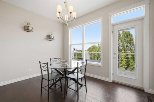 190 Riviera View, Cochrane, AB - Indoor Photo Showing Dining Room