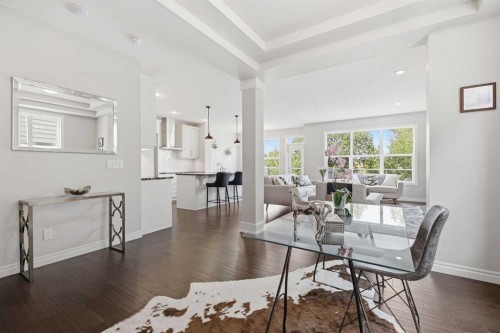 190 Riviera View, Cochrane, AB - Indoor Photo Showing Dining Room
