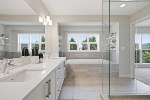 190 Riviera View, Cochrane, AB - Indoor Photo Showing Bathroom