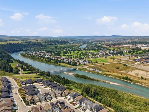 190 Riviera View, Cochrane, AB - Outdoor With Body Of Water With View