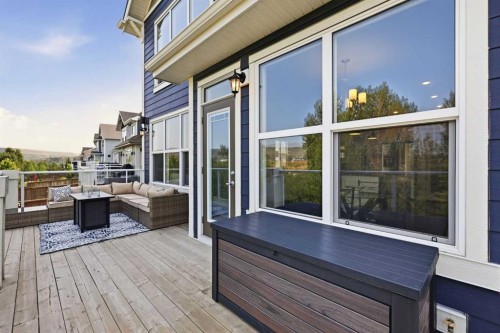 190 Riviera View, Cochrane, AB - Outdoor With Deck Patio Veranda With Exterior