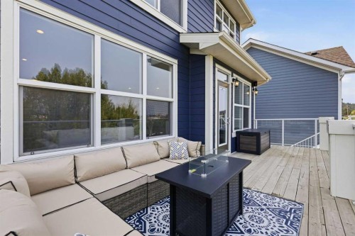 190 Riviera View, Cochrane, AB - Outdoor With Deck Patio Veranda With Exterior