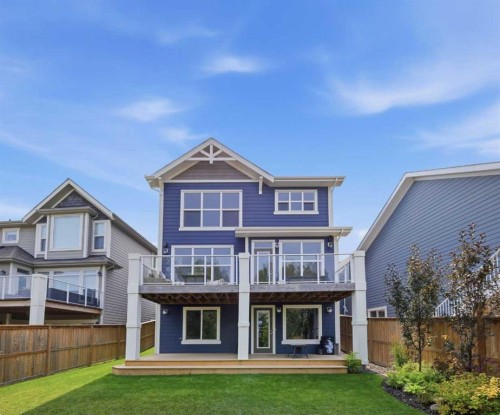 190 Riviera View, Cochrane, AB - Outdoor With Deck Patio Veranda