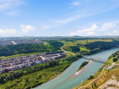 190 Riviera View, Cochrane, AB - Outdoor With Body Of Water With View