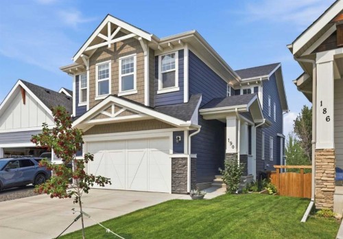 190 Riviera View, Cochrane, AB - Outdoor With Facade