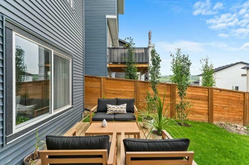 363 Precedence Hill, Cochrane, AB - Outdoor With Deck Patio Veranda With Exterior
