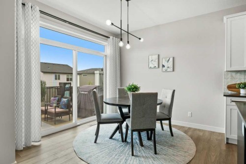 363 Precedence Hill, Cochrane, AB - Indoor Photo Showing Dining Room