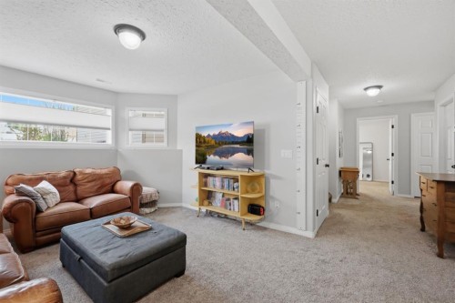 6103 58 Street, Olds, AB - Indoor Photo Showing Living Room