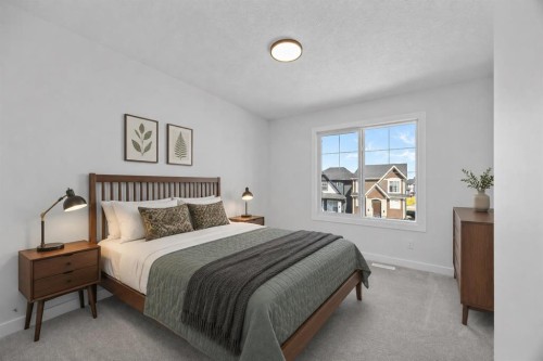 149 Creekside Street Sw, Calgary, AB - Indoor Photo Showing Bedroom